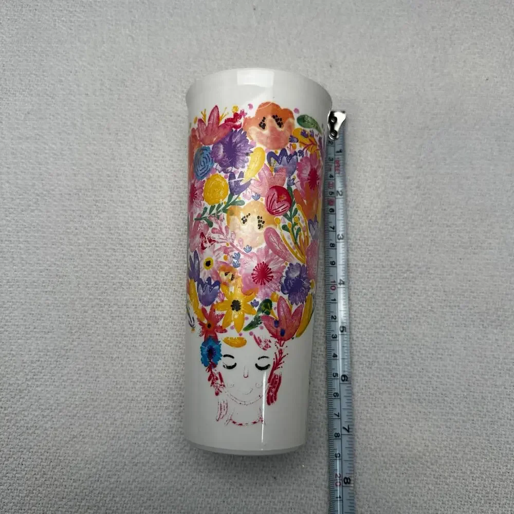 TUPPERWARE Fancy floral tumbler